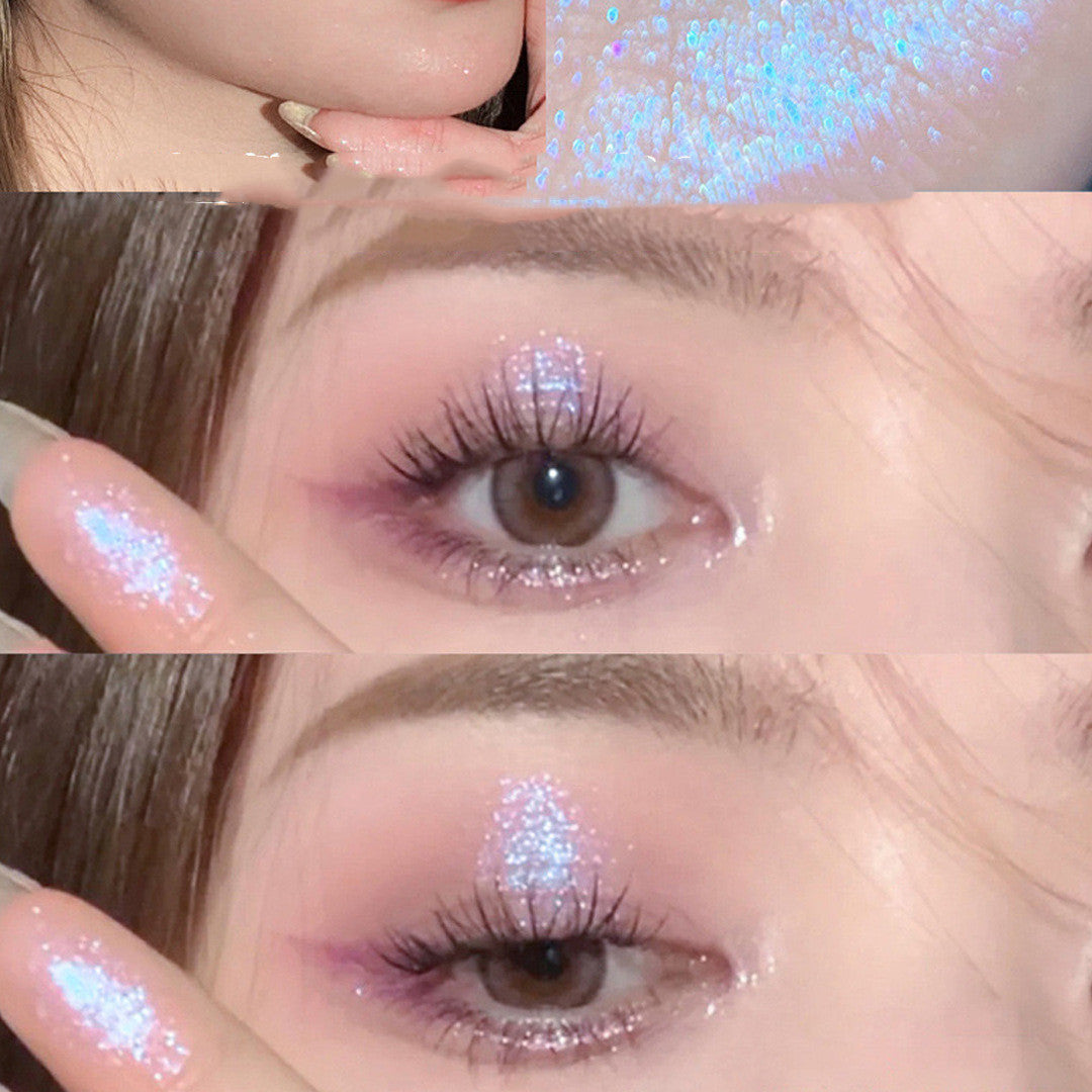 Cubs Bowling Liquid Eyeshadow & Highlighter – Shimmer Duo for Eyes and Glow | Long-Lasting & Lightweight Formula