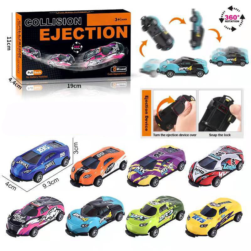 4WD Flip Stunt Alloy Racing Car Toy