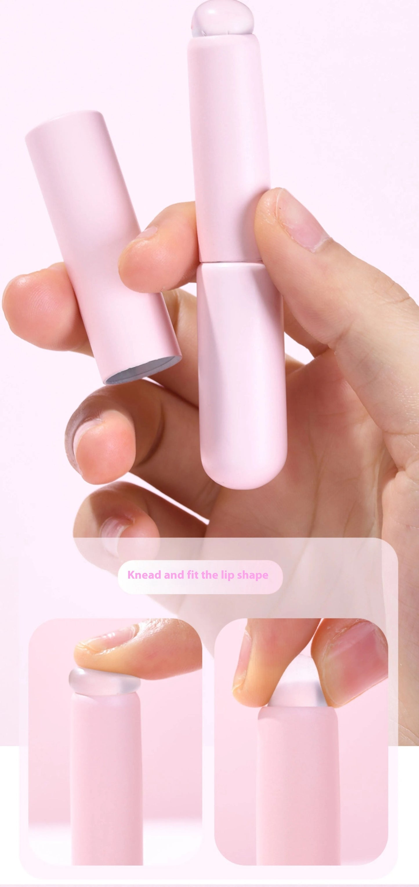 Portable Silicone Lip Brush – Soft & Reusable CXJ