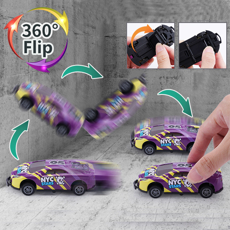 4WD Flip Stunt Alloy Racing Car Toy