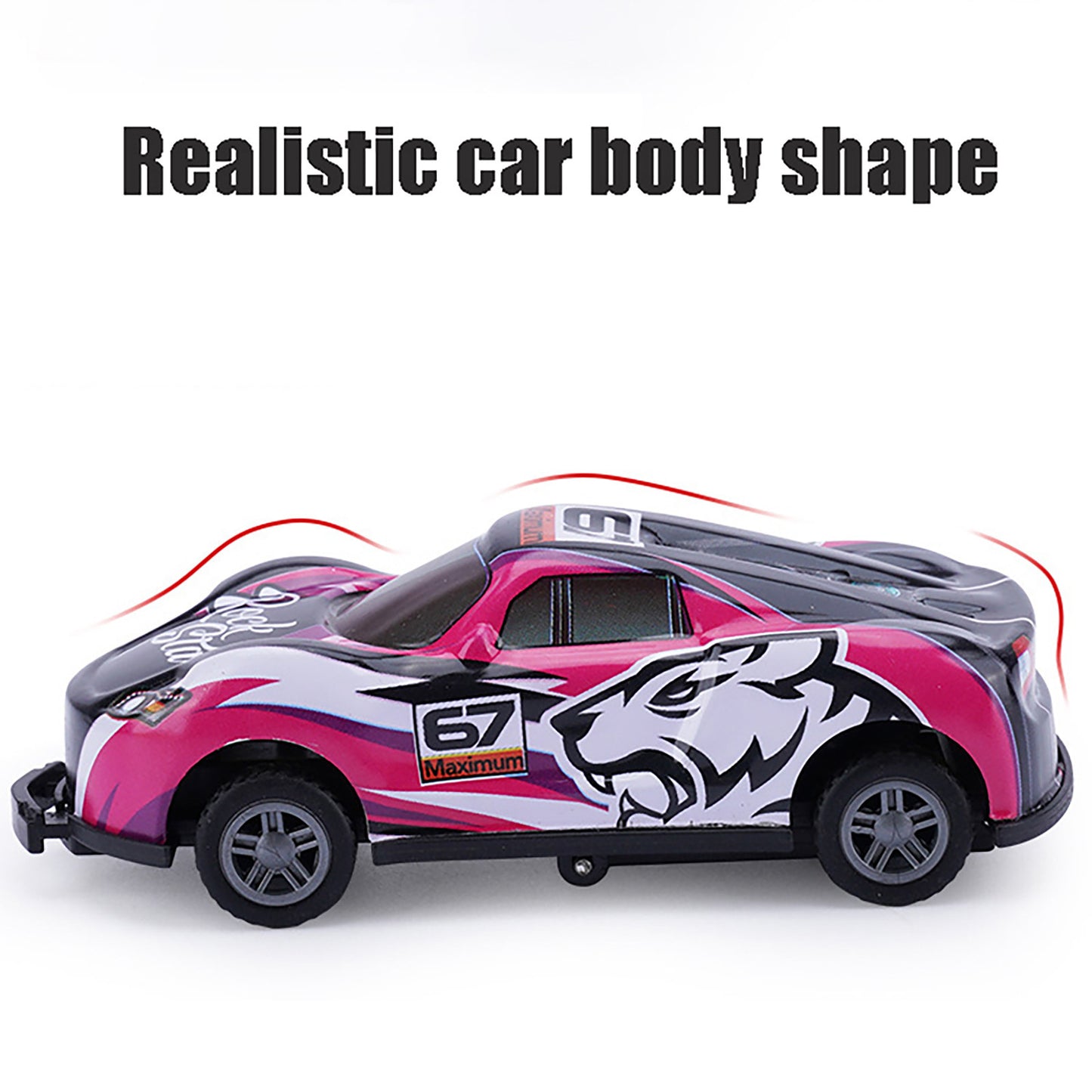 4WD Flip Stunt Alloy Racing Car Toy