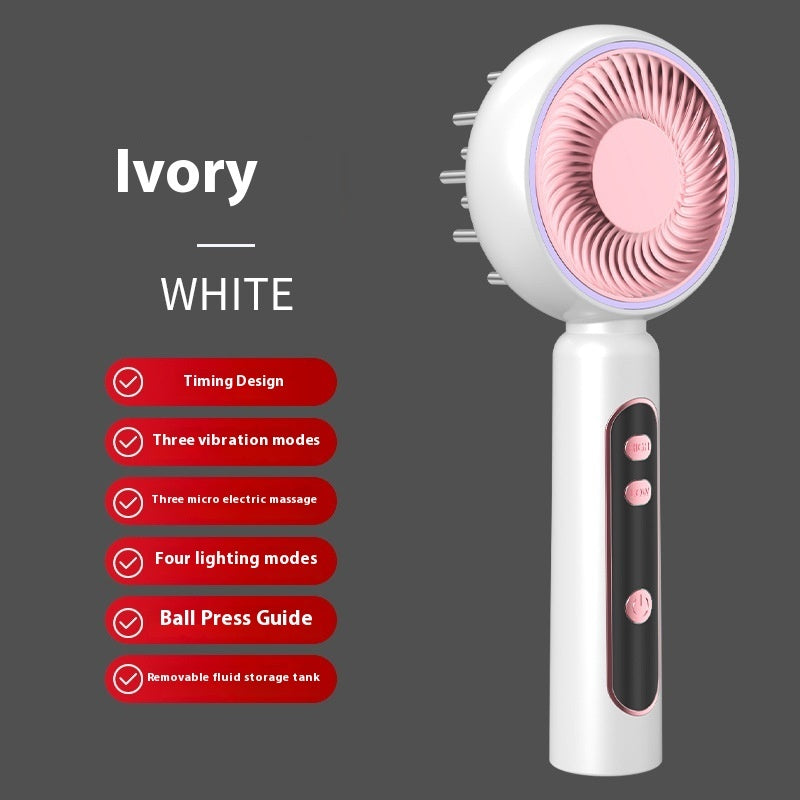 Electric Scalp Massager Comb – Hair Care & Relaxation Tool
