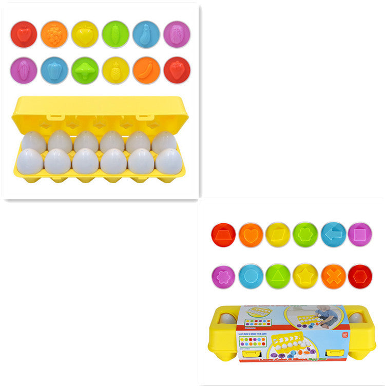 Montessori Smart Egg Shape Sorter & Learning Toy for Toddlers