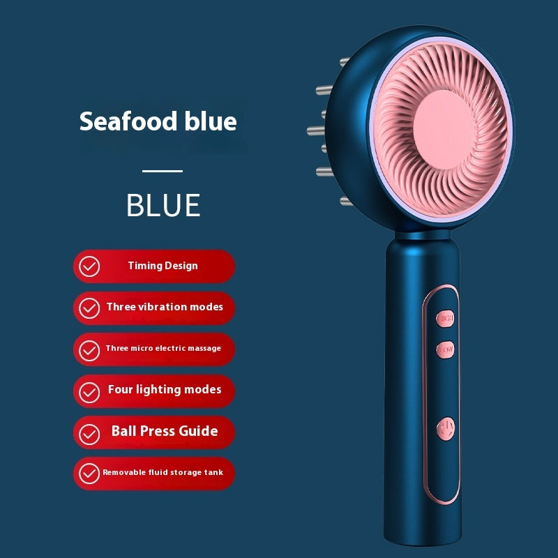 Electric Scalp Massager Comb – Hair Care & Relaxation Tool