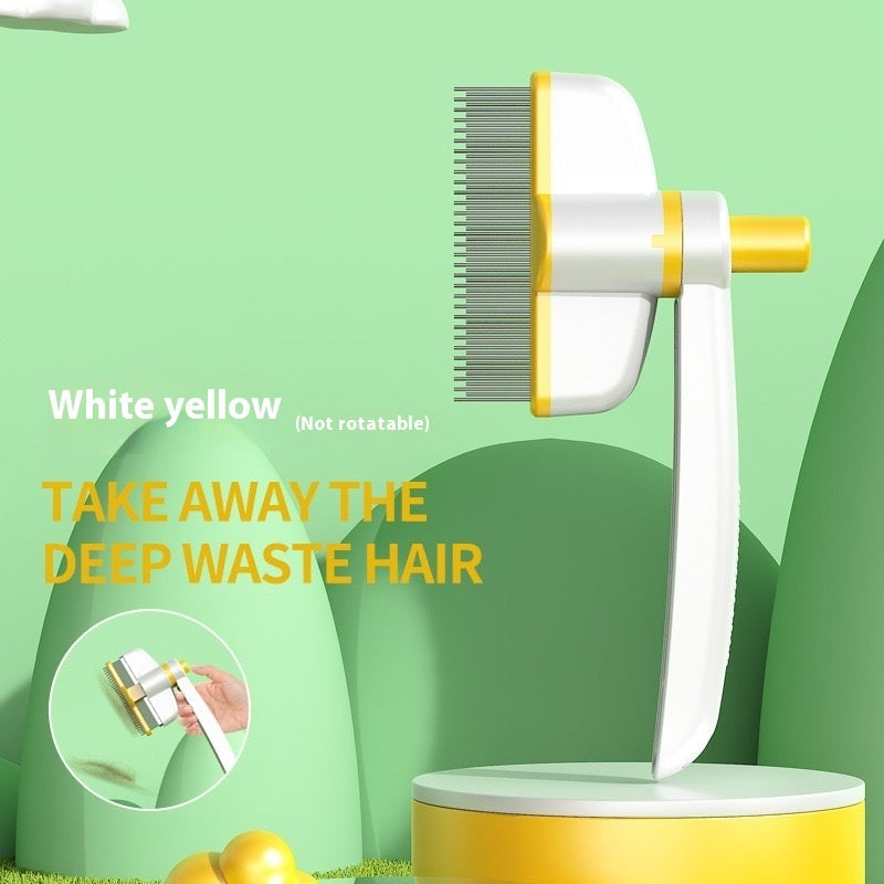 Self-Cleaning Pet Grooming Comb – For Cats & Dogs