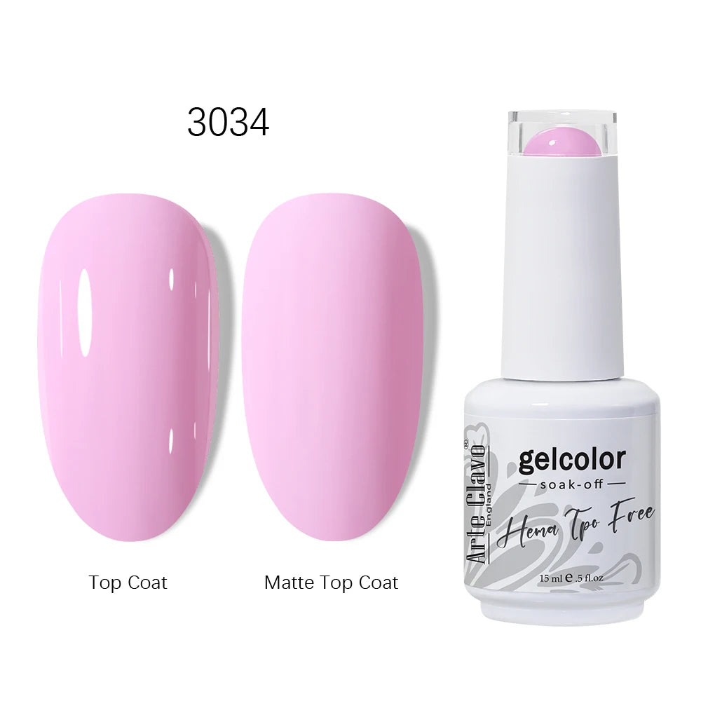 Pink Reflective Gel Nail Polish