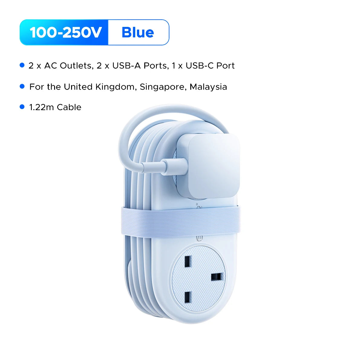 Premium UK Travel Power Adapter