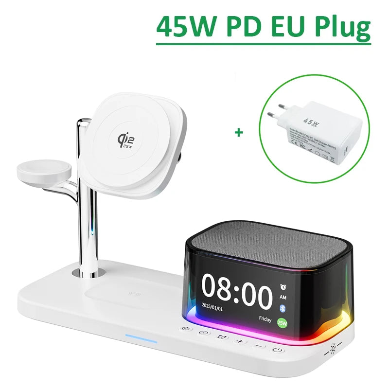 Qi2 25W 5-in-1 Wireless Charging Station