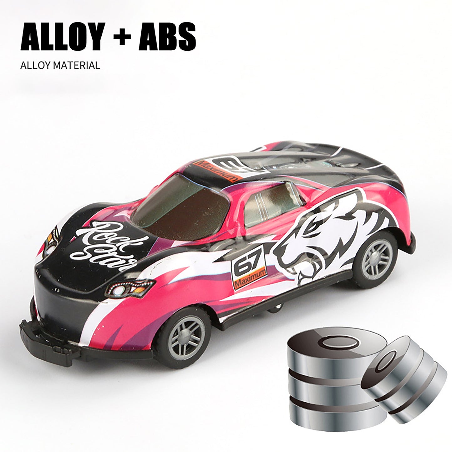 4WD Flip Stunt Alloy Racing Car Toy