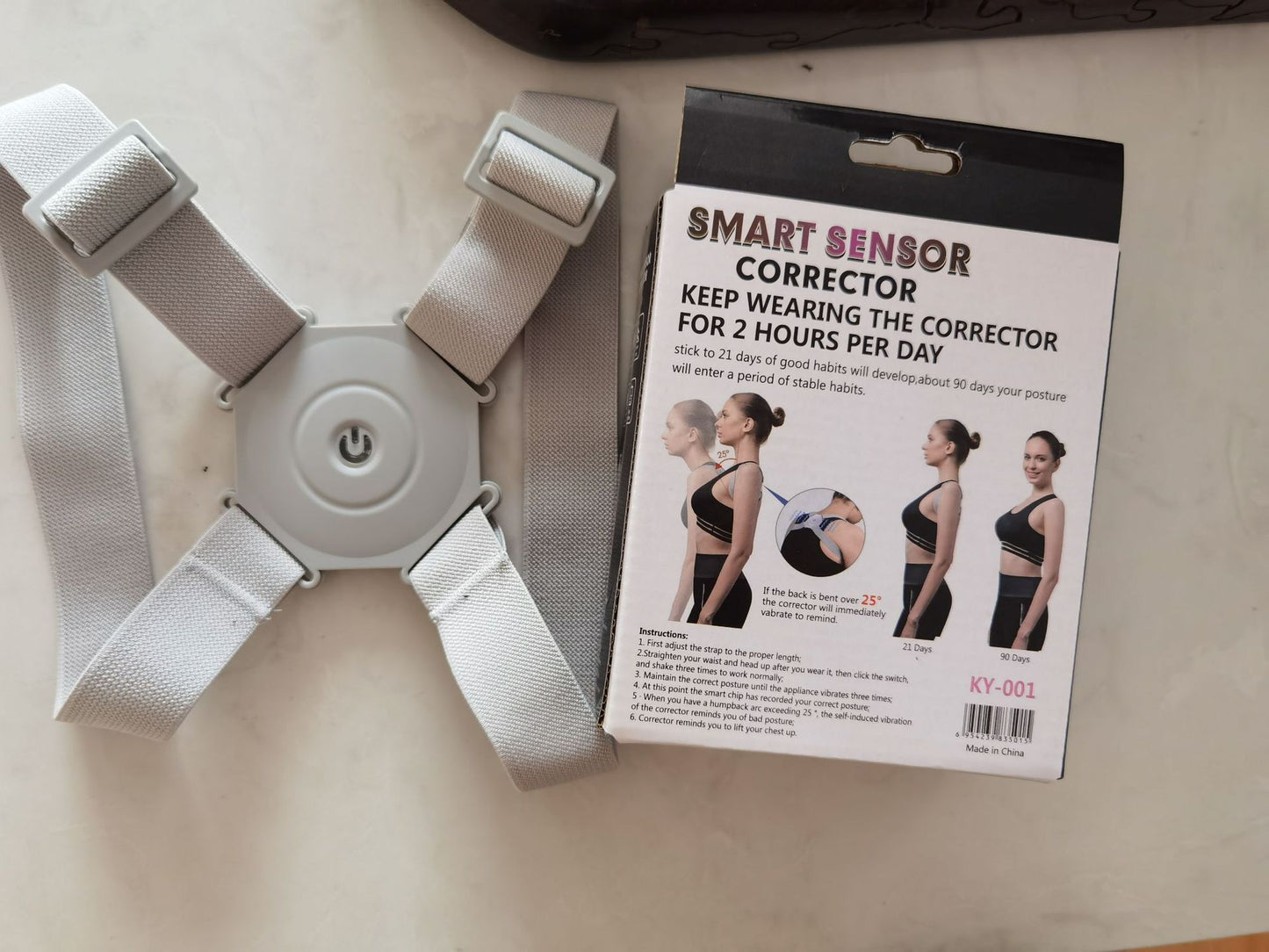 Smart Posture Corrector - Adjustable Back Support Belt for Kids & Adults