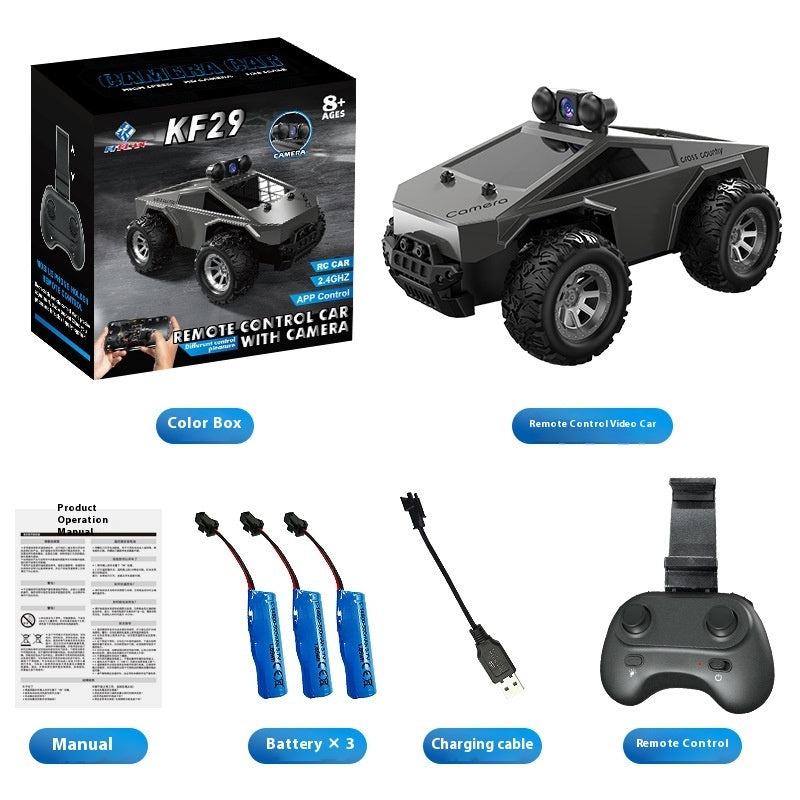 High-Speed RC Car with HD Camera