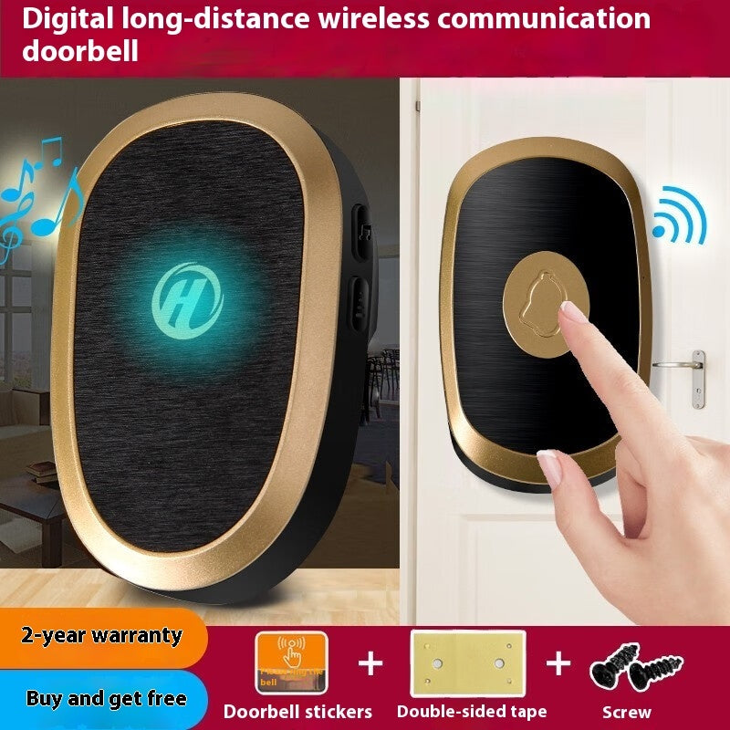 Ultra-Long Distance Wireless Waterproof Doorbell
