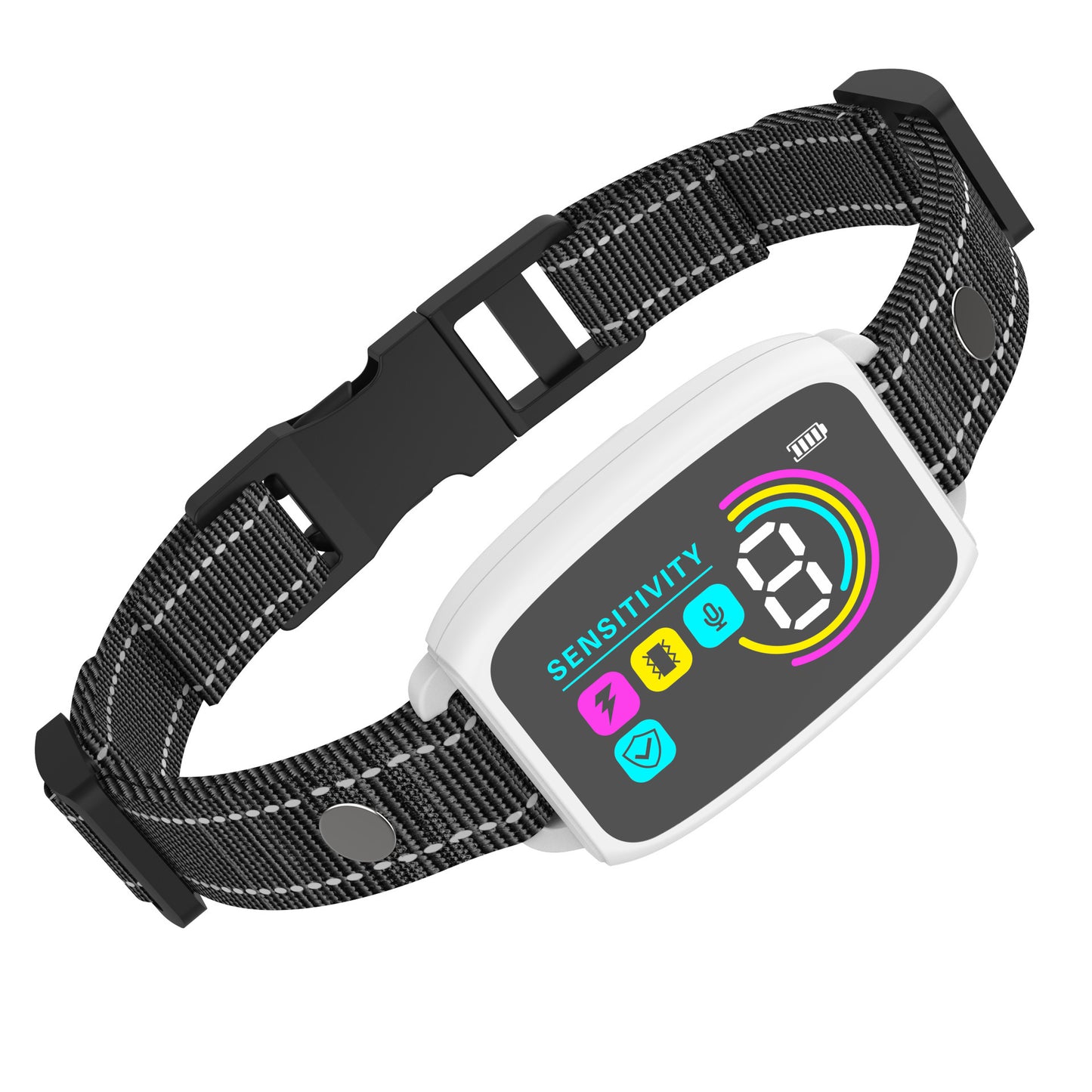 Smart Anti-Bark Dog Collar – Rechargeable Bark Control with HD Display & IP67 Waterproof Protection