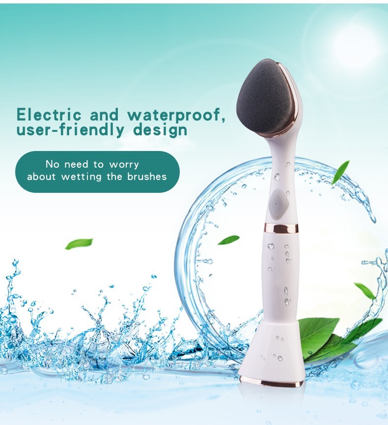 3-in-1 Facial Cleansing Brush – Deep Clean, Exfoliate & Massage