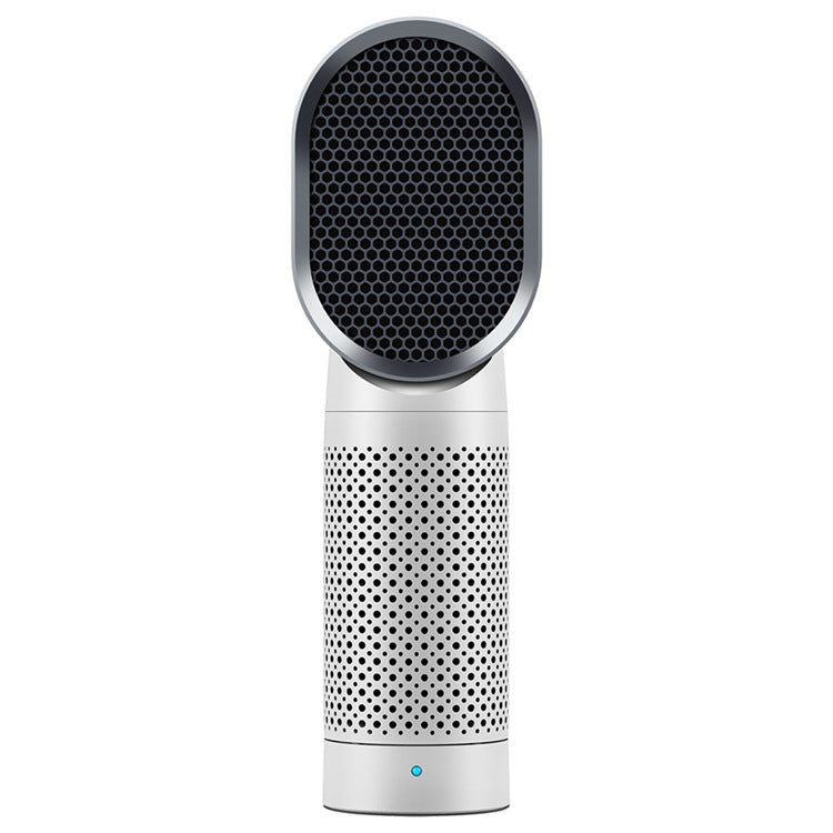 White Noise Ionizer Humidifier Purifier -
White and silver electronic device with honeycomb pattern on a white background