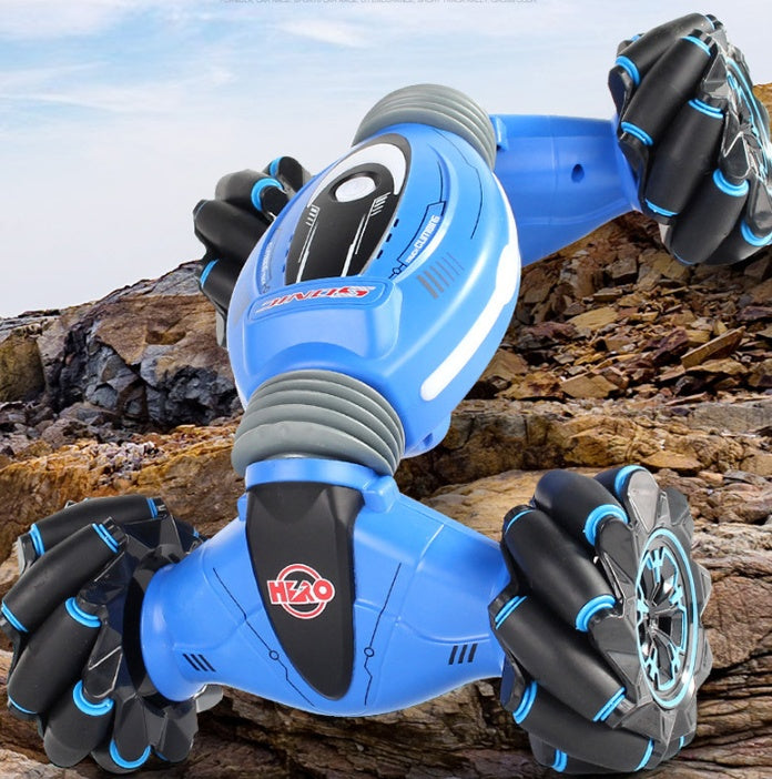 Double-Sided 360° RC Stunt Car with LED Lights