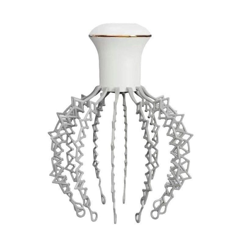 Electric Massagers Decorative lamp shaped like an octopus with a white base on a white background