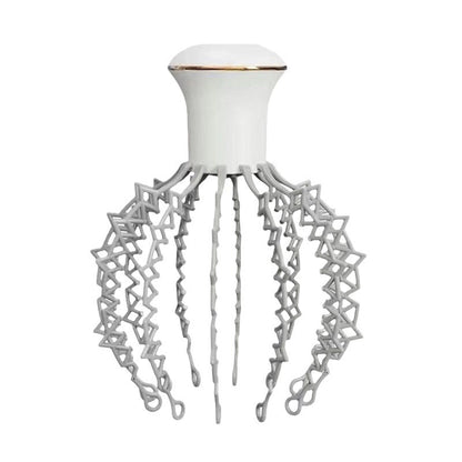 Electric Massagers Decorative lamp shaped like an octopus with a white base on a white background