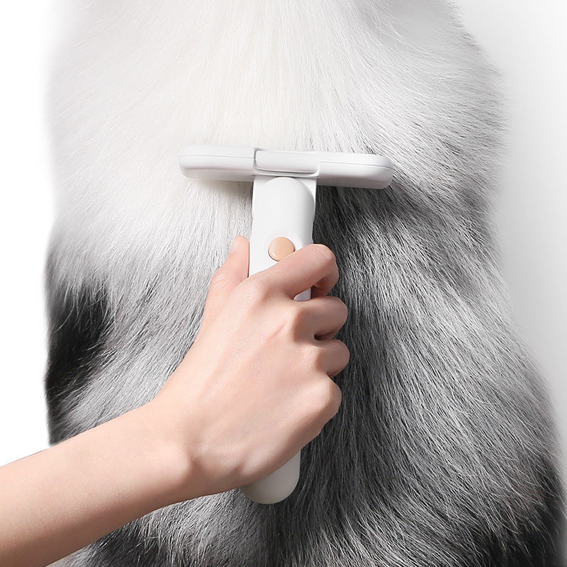 5-Mode Pet Hair Removal Comb – Gentle Grooming for Cats & Dogs