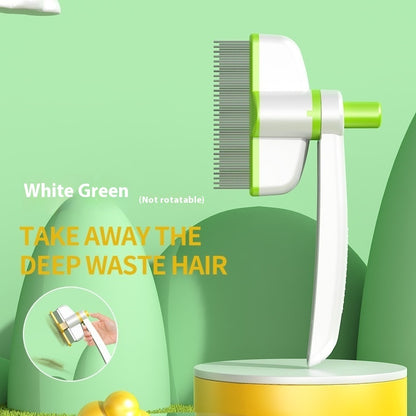Self-Cleaning Pet Grooming Comb – For Cats & Dogs