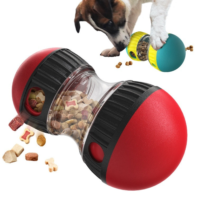 Interactive Food Dispensing Dog Toy – Tumbler Puzzle Ball for Slow Feeding & Mental Stimulation