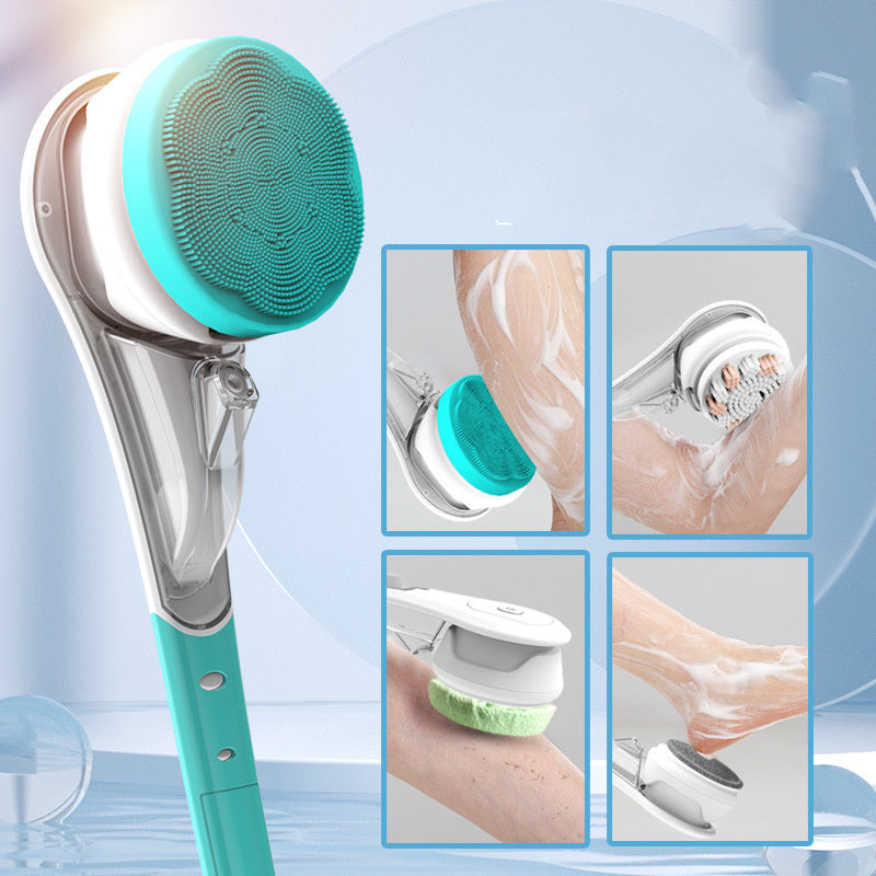 6-in-1 Electric Bath Brush – Full-Body Spa Cleaning Tool