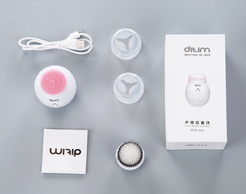 Electric Facial Cleansing Brush – Deep Clean Wash Tool for Skincare