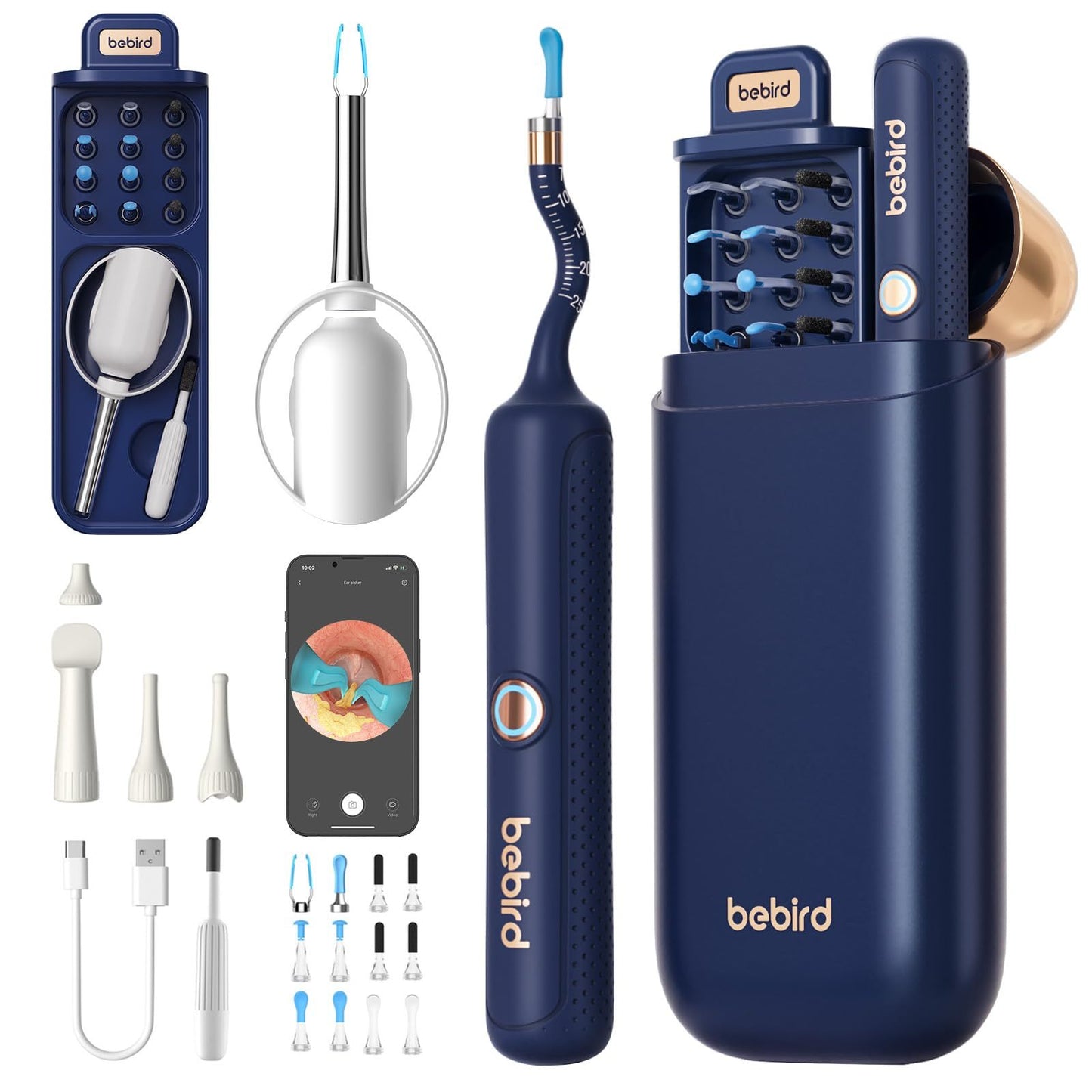 Smart Wireless Endoscope Ear Cleaning Tool