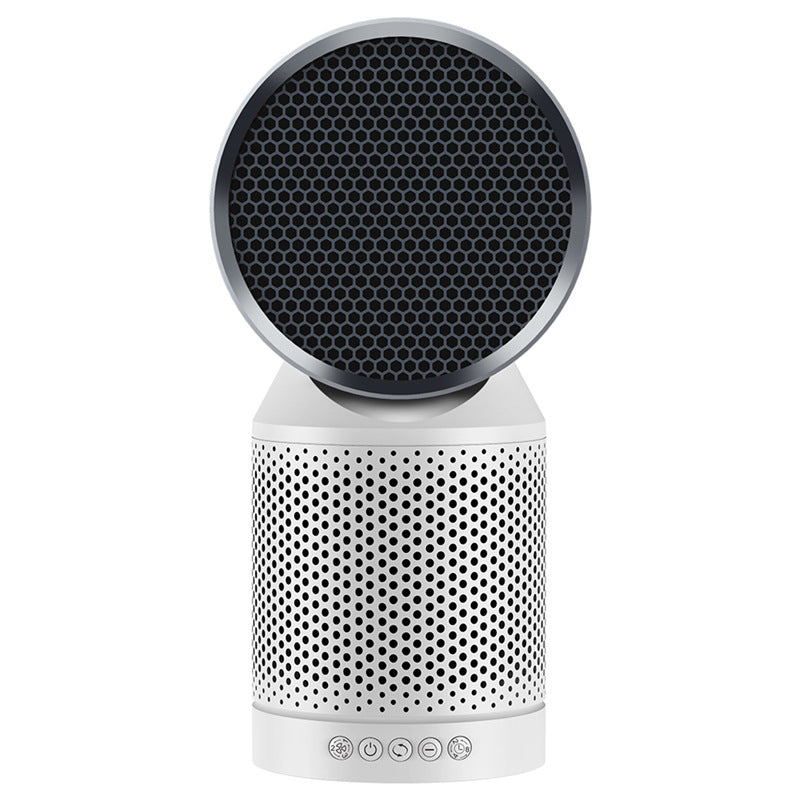 White Noise Ionizer Humidifier Purifier -
White and black air purifier on a white background