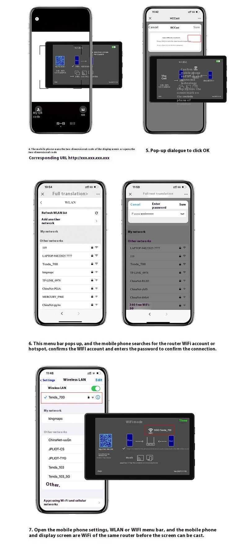 Selfie Monitor Screen for iPhone – Perfect for Vlogging, Live Streaming & Videos