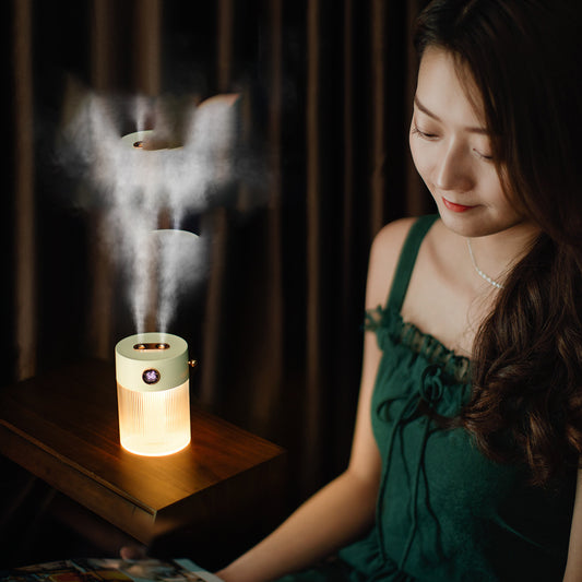 Double Spray Ultrasonic Cool Mist Air Humidifier