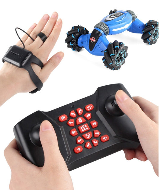 Double-Sided 360° RC Stunt Car with LED Lights