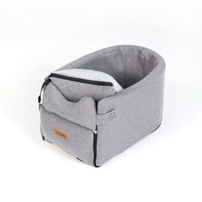 Car Dog Seat Bed – Portable Pet Carrier for Small Dogs & Cats