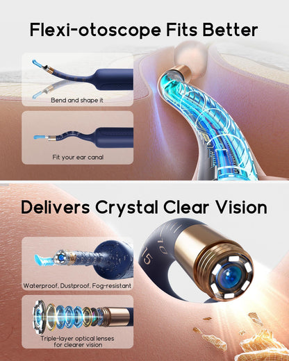 Smart Wireless Endoscope Ear Cleaning Tool