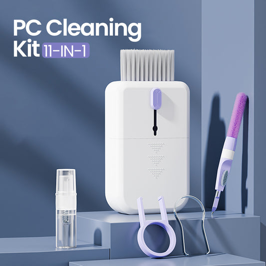 11-in-1 Tech Cleaning Kit – Compact Gadget Cleaning Tool Set