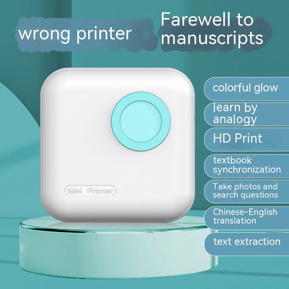 Mini Portable Thermal Printer – Wireless Photo & Label Printer for iOS and Android