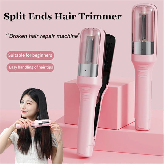 Cordless Split End Hair Trimmer – Professional Hair Cutting Tool for Dry & Damaged Ends