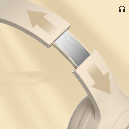 Noise Reduction Bluetooth Wireless Music Headset - 
Close-up of a knife with a beige handle and blade on a beige background