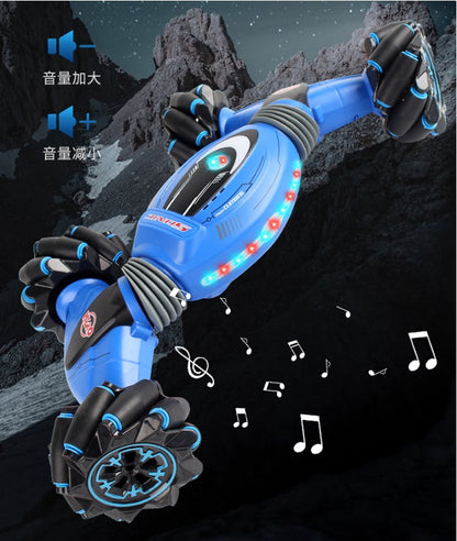 Double-Sided 360° RC Stunt Car with LED Lights