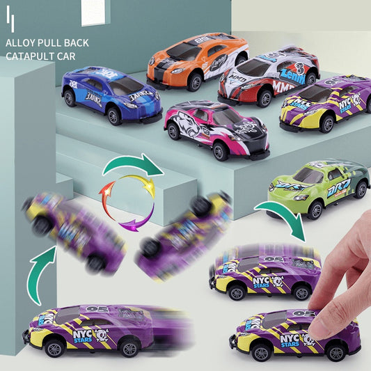 4WD Flip Stunt Alloy Racing Car Toy