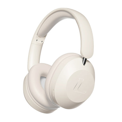 Wireless Gaming Bluetooth Over-Ear Headphones - White headphones on a white background