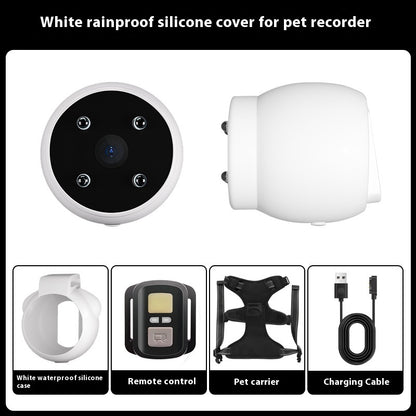 Pet Camera Collar with Motion Recording – Tracker & Action Cam for Dogs and Cats