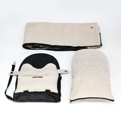 Car Dog Seat Bed – Portable Pet Carrier for Small Dogs & Cats