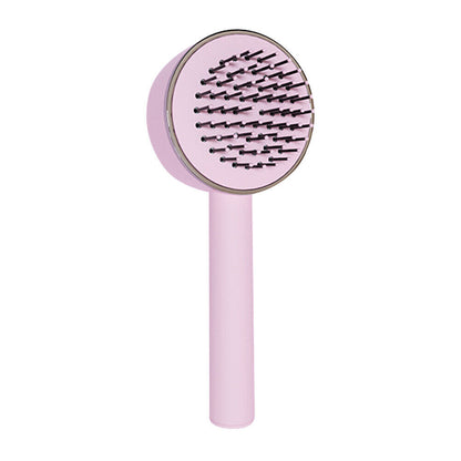 3D Air Cushion Self-Cleaning Hair Brush – Anti-Static Massager for Women