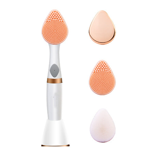 3-in-1 Facial Cleansing Brush – Deep Clean, Exfoliate & Massage