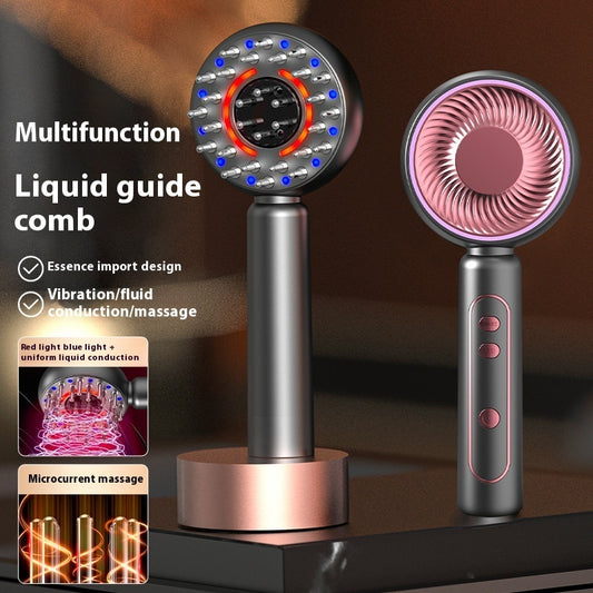 Electric Scalp Massager Comb – Hair Care & Relaxation Tool
