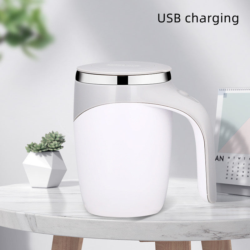 Rechargeable Automatic Stirring Cup with Magnetic Rotor