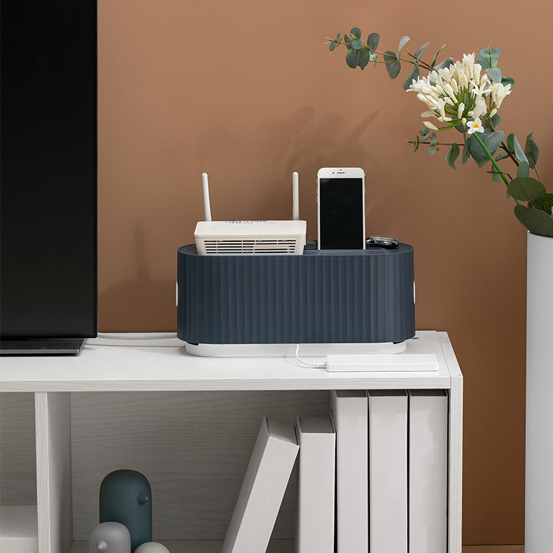Electrical wire storage and organization box