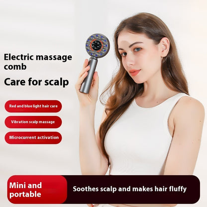 Electric Scalp Massager Comb – Hair Care & Relaxation Tool