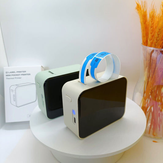 Mobile Bluetooth Label Thermal Printer – Portable Wireless Barcode & Sticker